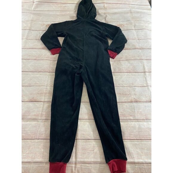 Harry Potter Women's Black Hooded Fleece Gryffindor Onesie - XS - Picture 13 of 13